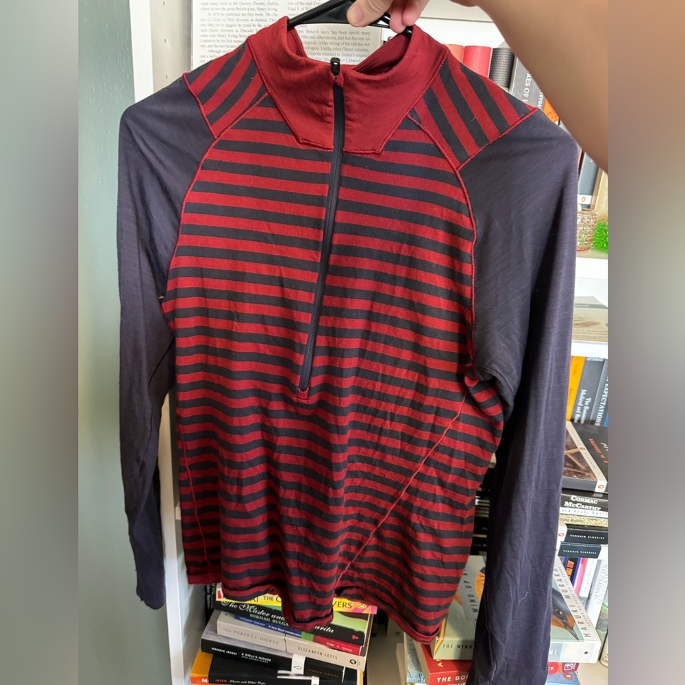 Patagonia Men’s XS half-zip base layer 80/20 wool/polyester